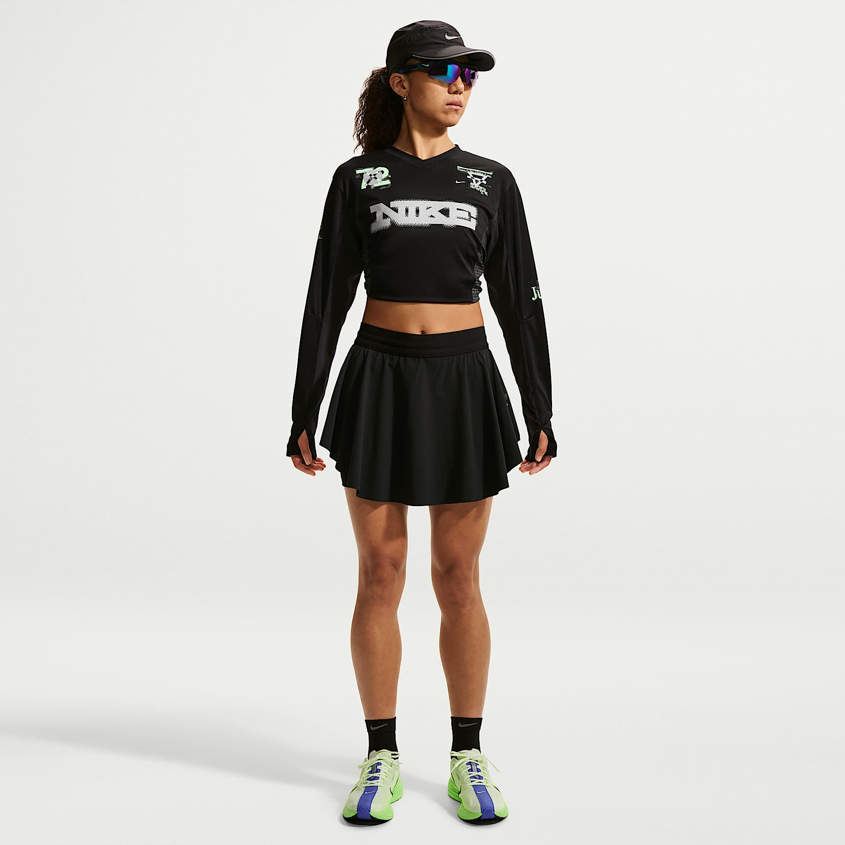 NIKE Dri-FIT ウィメンズ　テニス　スコート ブラック 新品未使用 NIKE公式】ナイキ スウィフト ウィメンズ Dri-FIT ランニングスコート